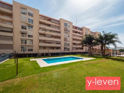 Exterior view of Flat for sale in Málaga Capital  with Air Conditioner and Terrace