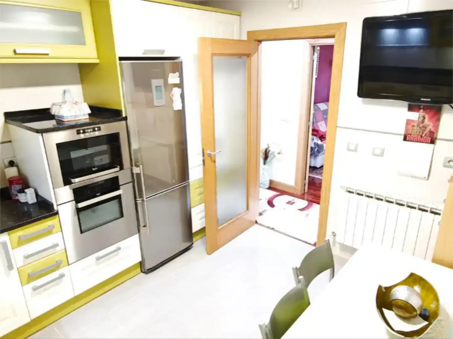 Cocina de Piso en venta en Santurtzi  con Balcón