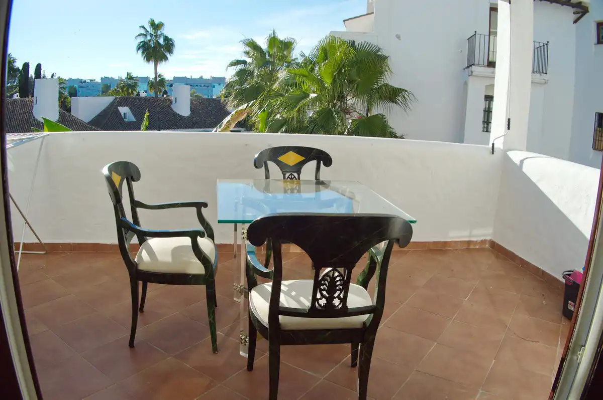 Terrace of Apartments for rent in Marbella  with Air Conditioner, Furnished and Balcony