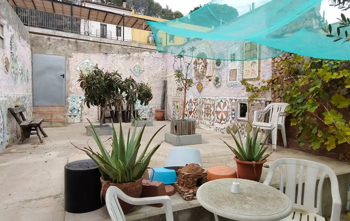 Terrassa de Casa o xalet en venda en Cervelló amb Calefacció, Jardí privat i Traster