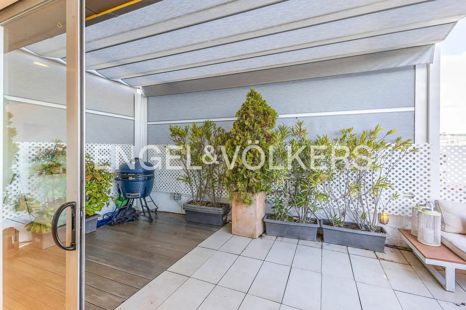 Terrasse von Dachboden zur Miete in Madrid mit Klimaanlage, Heizung und Terrasse