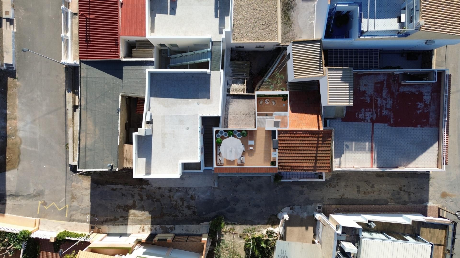 Vista exterior de Casa o chalet en venta en Cartagena con Aire acondicionado, Calefacción y Terraza