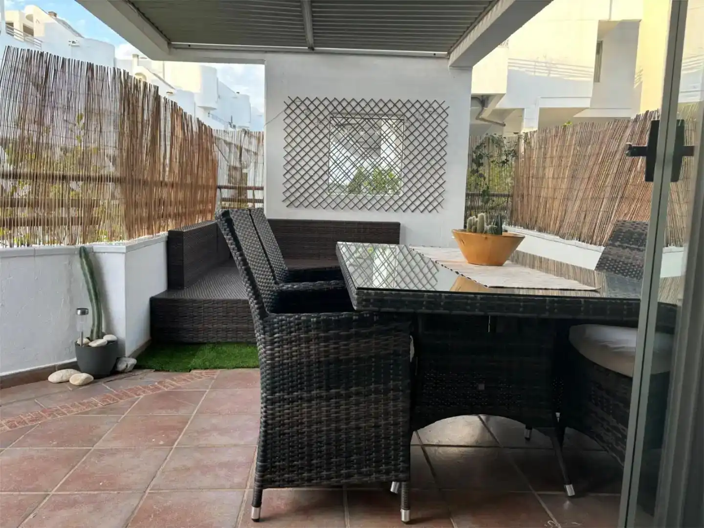 Terrasse von Wohnung zur Miete in La Cala Golf - Lagar Martell