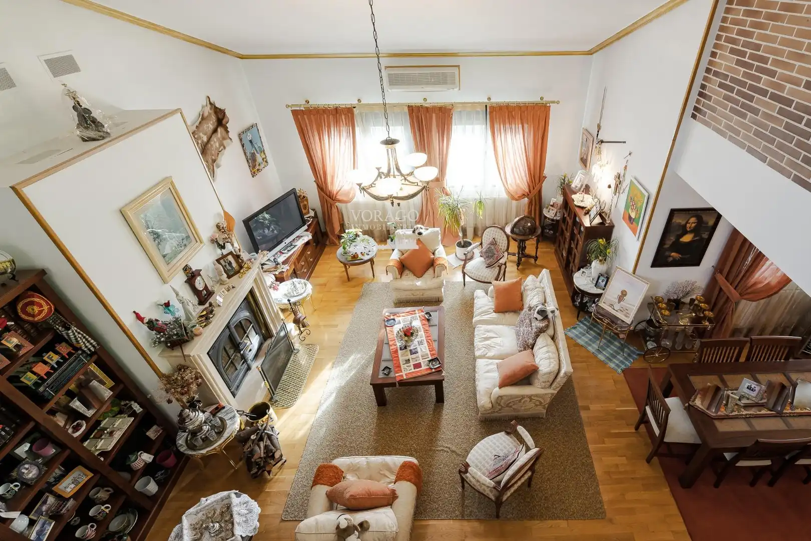 Sala de estar de Casa o chalet en venta en Villanueva de la Torre con Calefacción, Jardín privado y Terraza