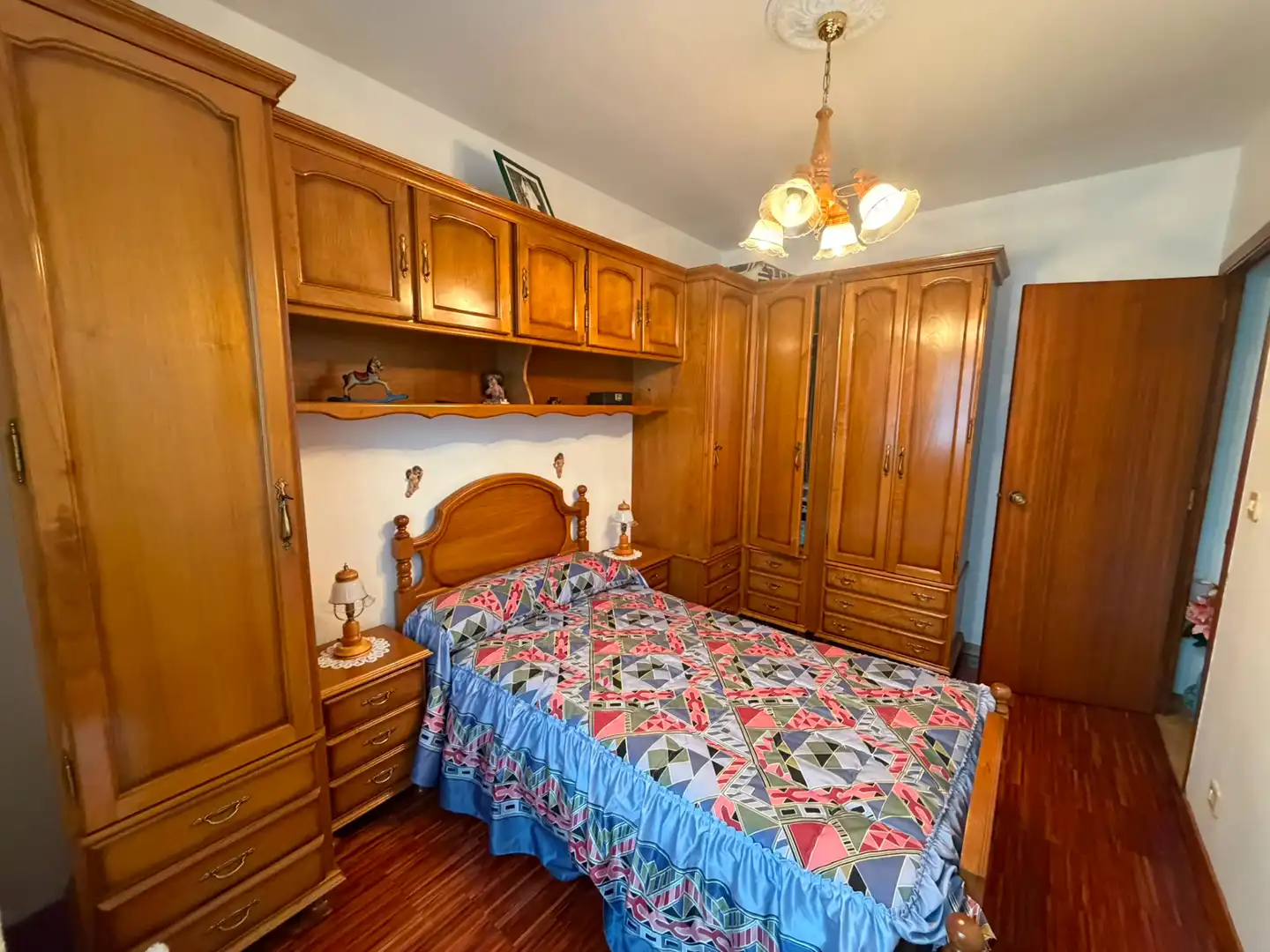 Bedroom of Flat for rent in Lugo  with Heating, Furnished and Oven