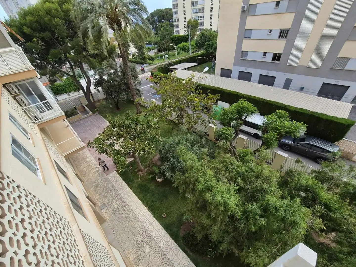 Jardín de Apartamento de alquiler en Benicasim / Benicàssim con Terraza y Amueblado