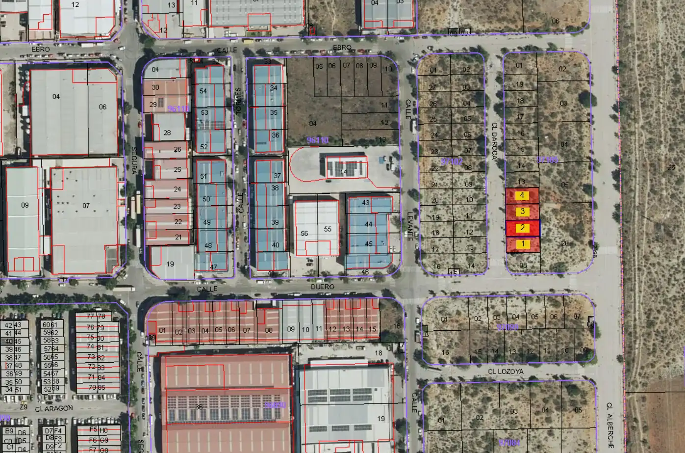 Terreno industriale in vendita a Calle Daroca 23B