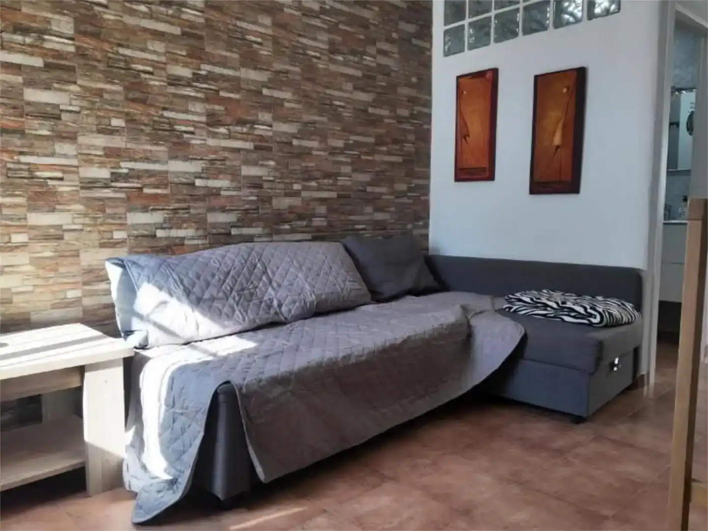 Living room of Flat for sale in Níjar  with Air Conditioner and Furnished