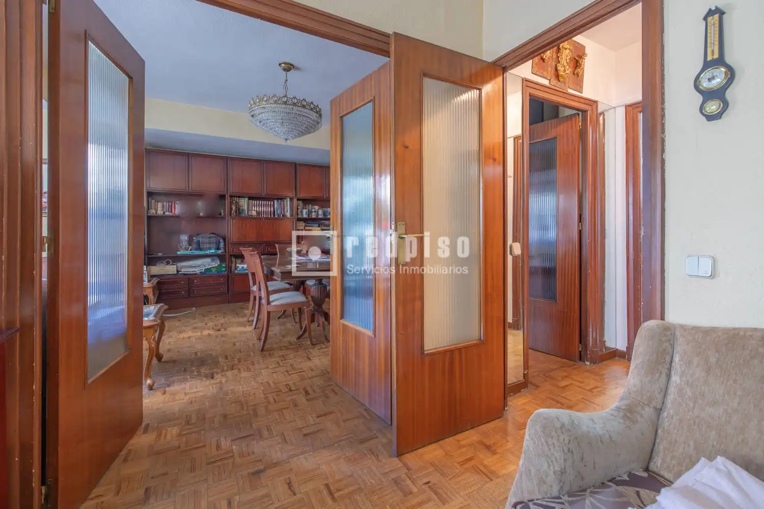 Sala d'estar de Pis en venda en Madrid amb Aire condicionat, Calefacció i Terrassa
