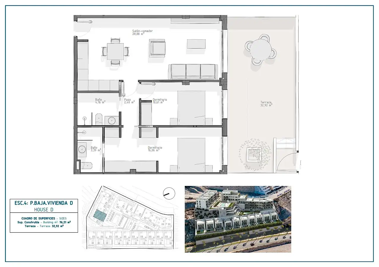 Apartament amb terrassa en venda a El Hornillo, imagen 21