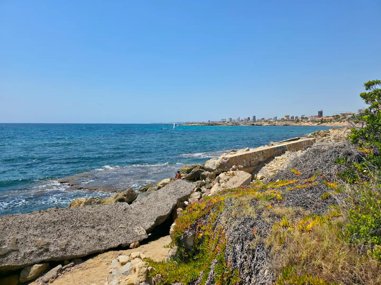 Exterior view of Houses for sale in El Campello  with Air Conditioner, Heating and Private garden