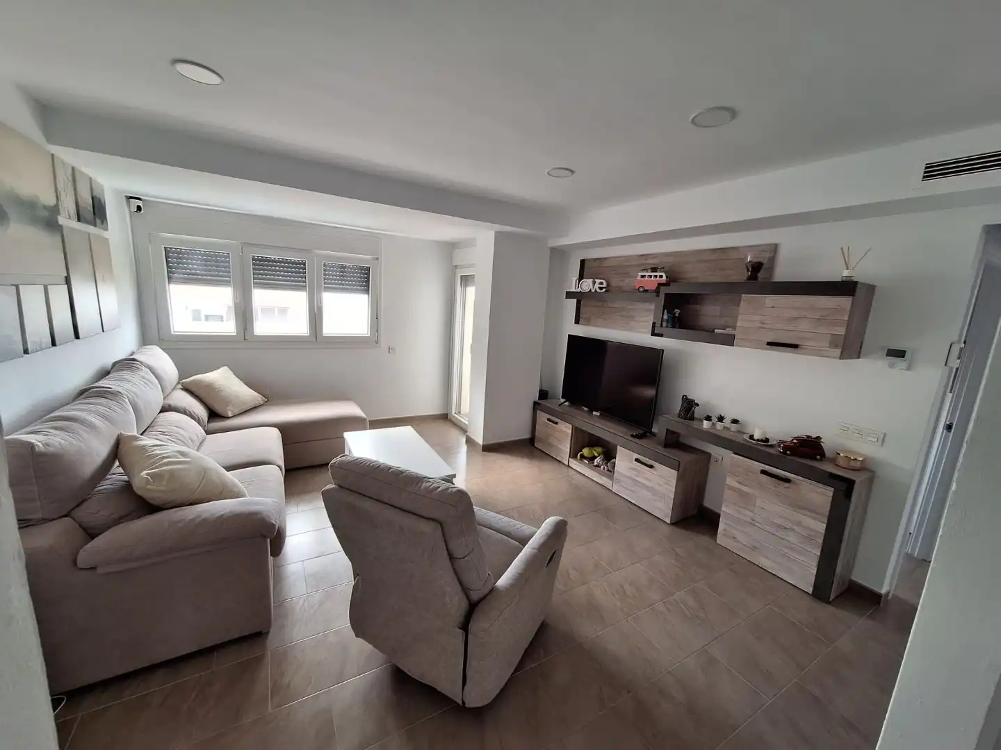 Sala de estar de Piso en venta en Aguadulce