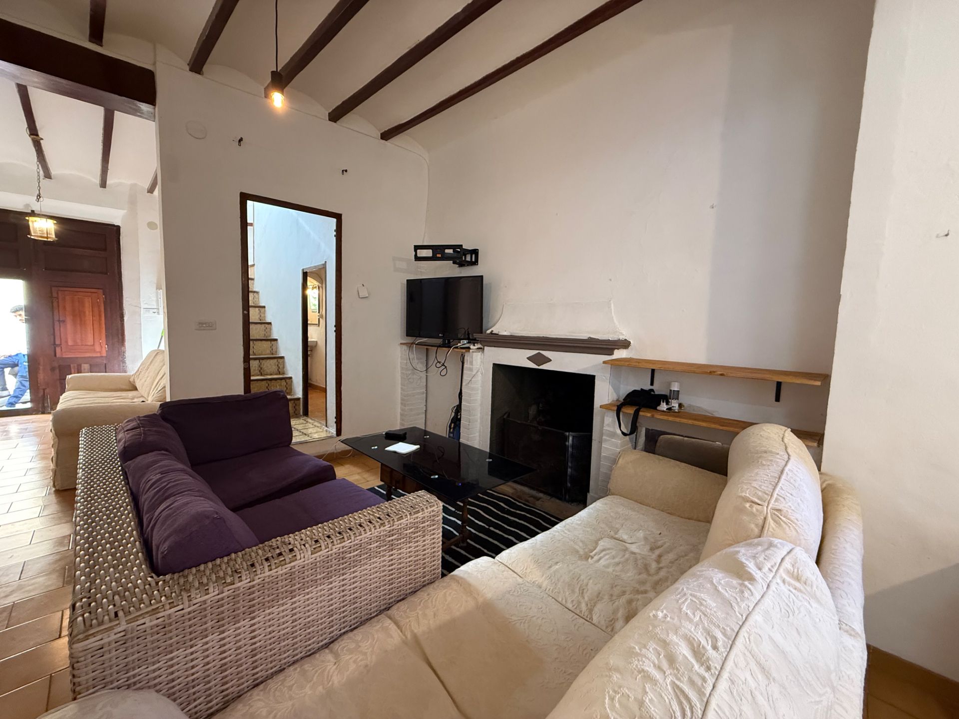 Sala de estar de Casa adosada en venta en Alcalalí con Trastero y Amueblado