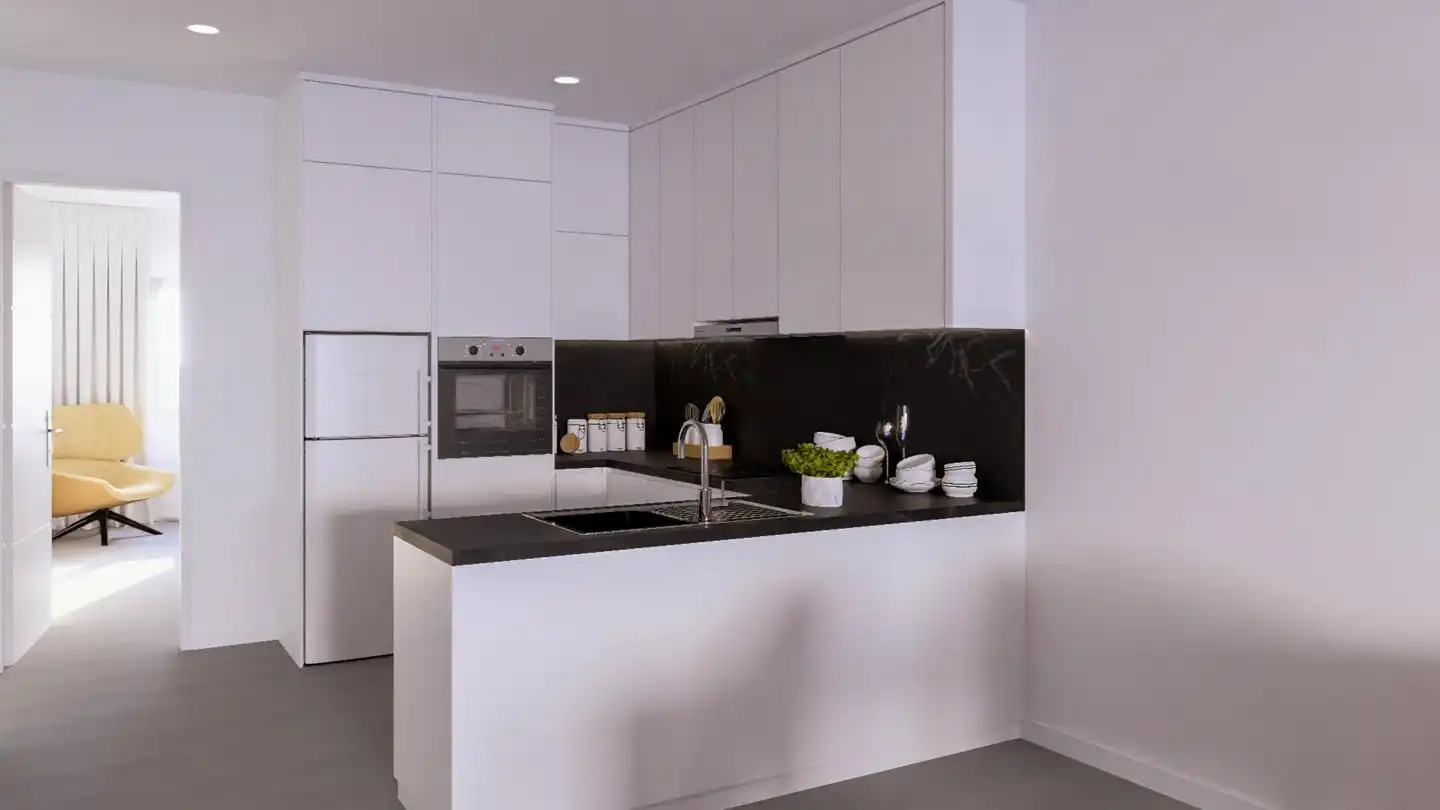 Kitchen of Flat for sale in Arucas  with Air Conditioner and Terrace