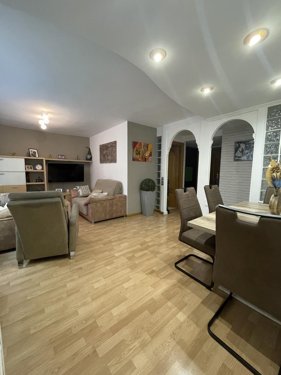 Living room of Flat for sale in  Zaragoza Capital  with Air Conditioner and Heating