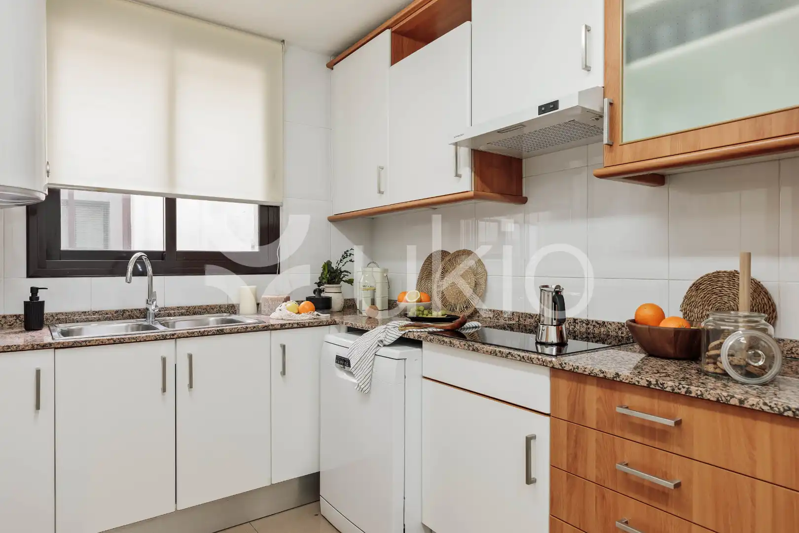 Kitchen of Apartments for rent in Barcelona  with Air Conditioner, Heating and Furnished