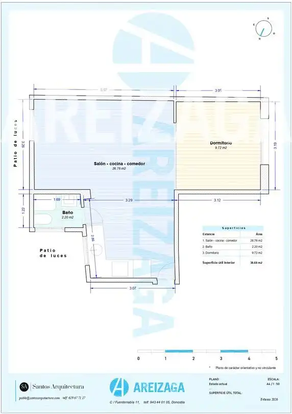 Piso en venta en Arroka Kalea, 3, Amara Zaharra - Arbaizenea