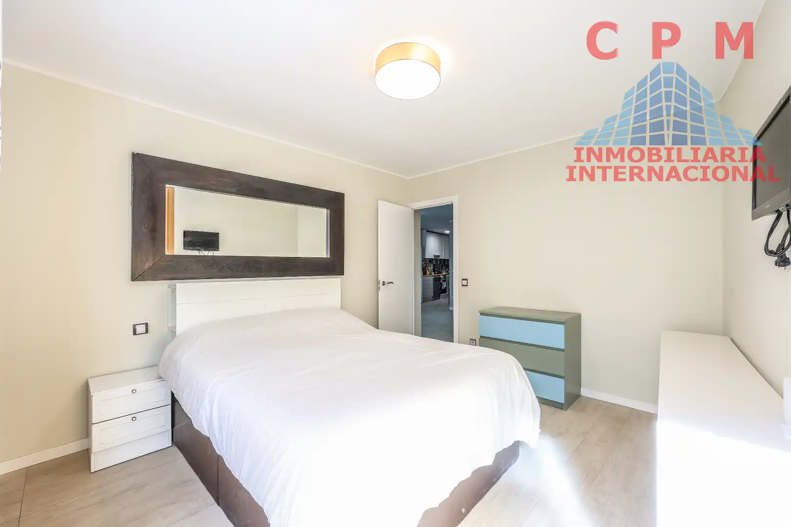 Bedroom of Flat for rent in Madrid  with Air Conditioner, Heating and Parquet flooring