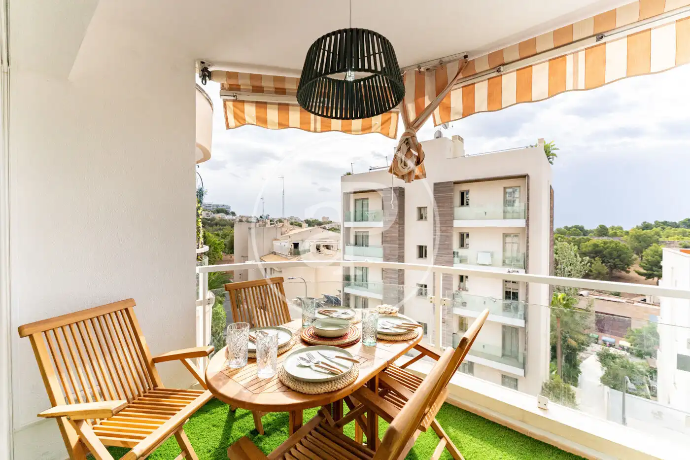 Terrace of Attic for rent in  Palma de Mallorca  with Air Conditioner, Heating and Terrace