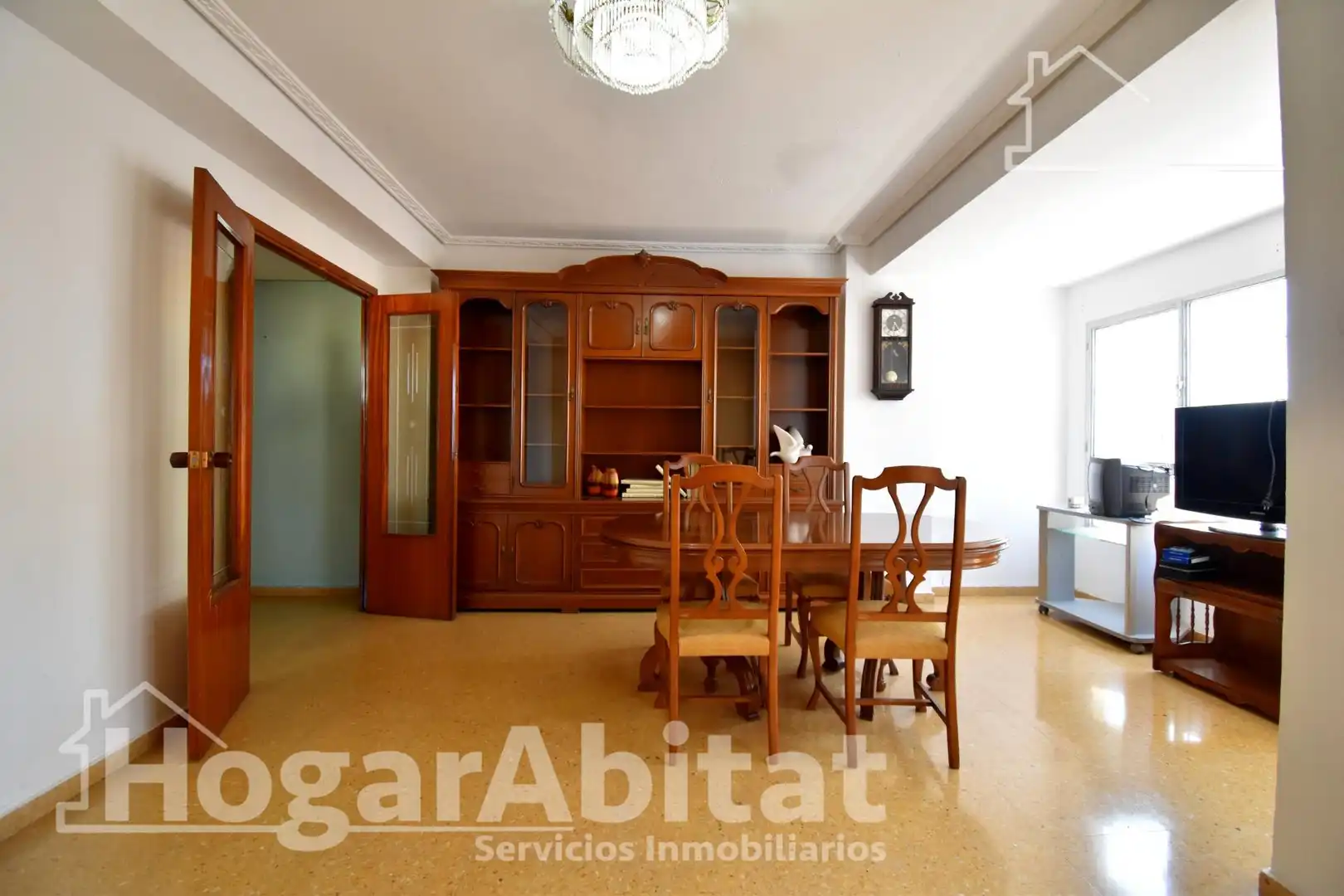 Sala d'estar de Pis en venda en Tavernes de la Valldigna amb Balcó
