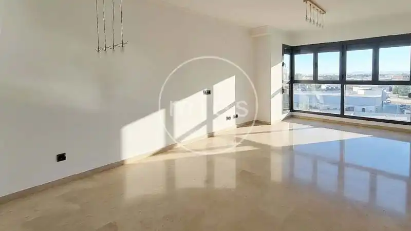 Living room of Flat for rent in  Valencia Capital  with Air Conditioner, Swimming Pool and Furnished