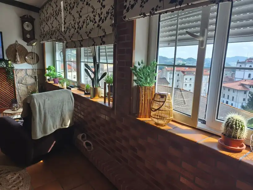 Balcony of Attic for sale in Pravia  with Heating, Terrace and Furnished