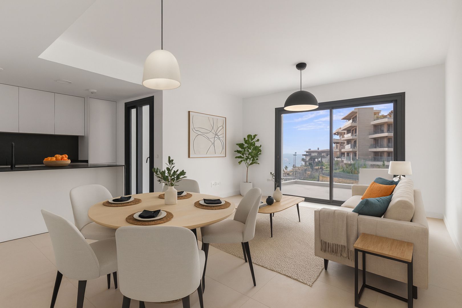 Dining room of Apartment for sale in Fuengirola  with Air Conditioner, Heating and Terrace