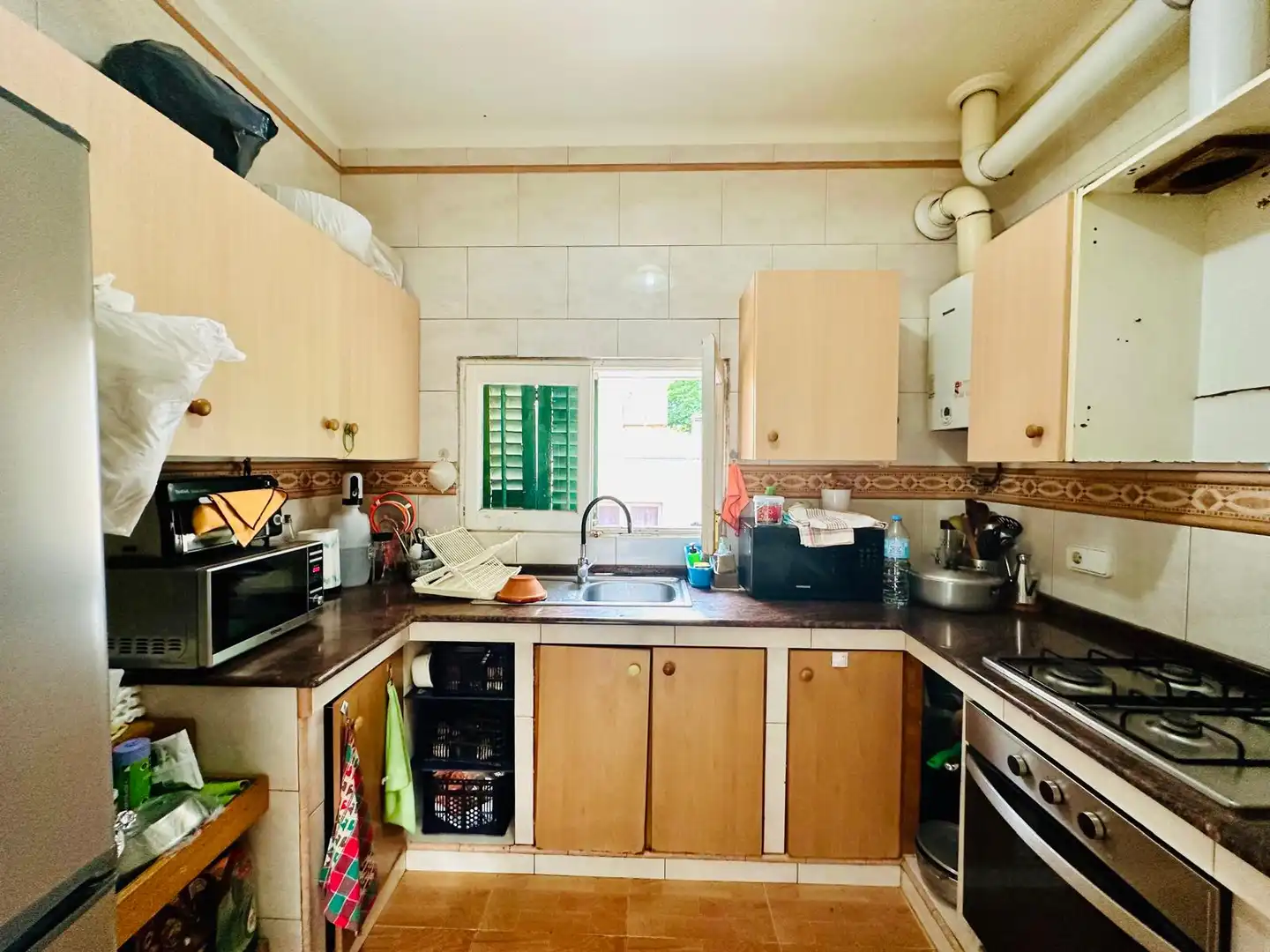 Cuina de Casa o xalet en venda en Eivissa amb Aire condicionat, Jardí privat i Terrassa