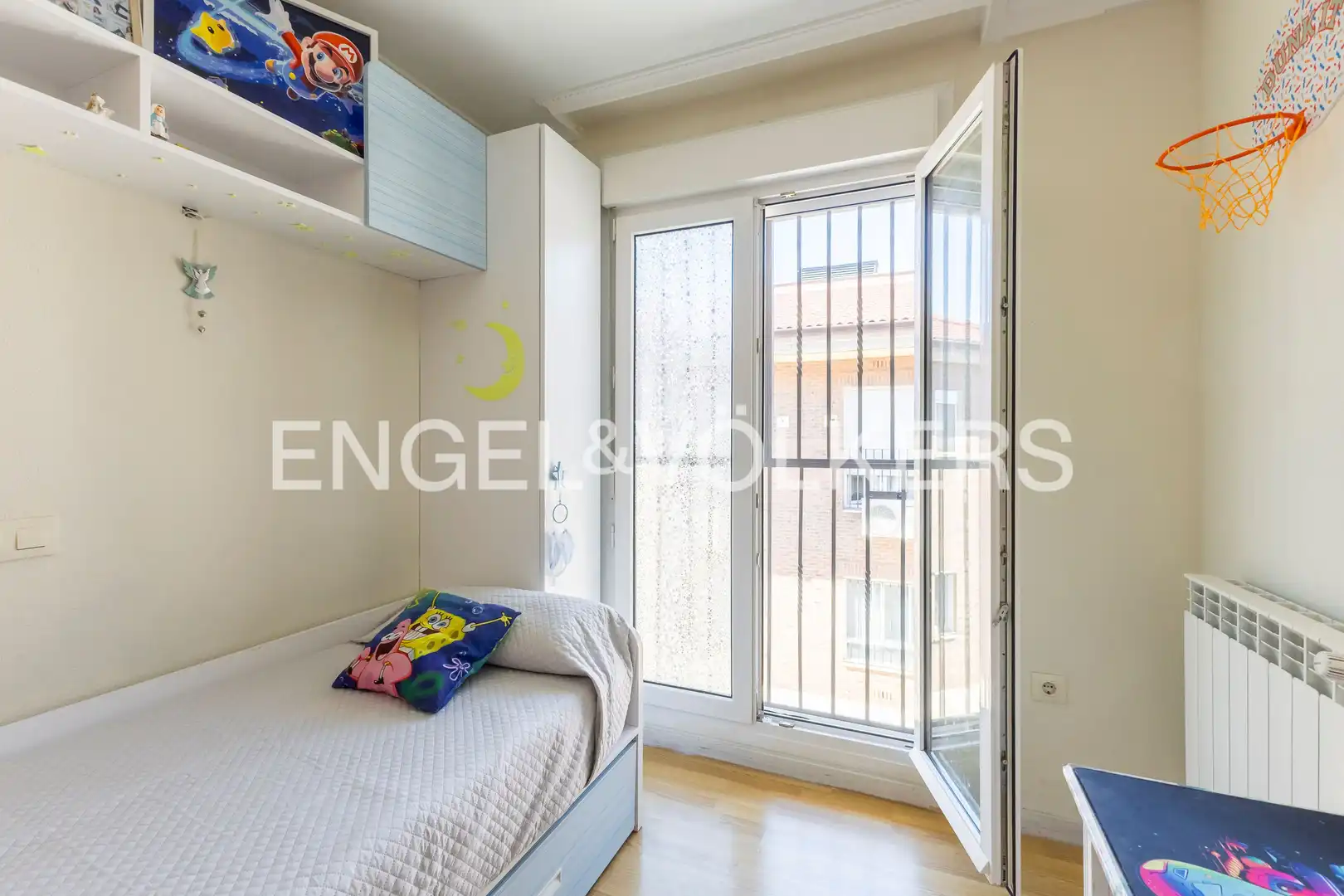 Balcony of Flat for sale in Meco  with Air Conditioner, Heating and Parquet flooring