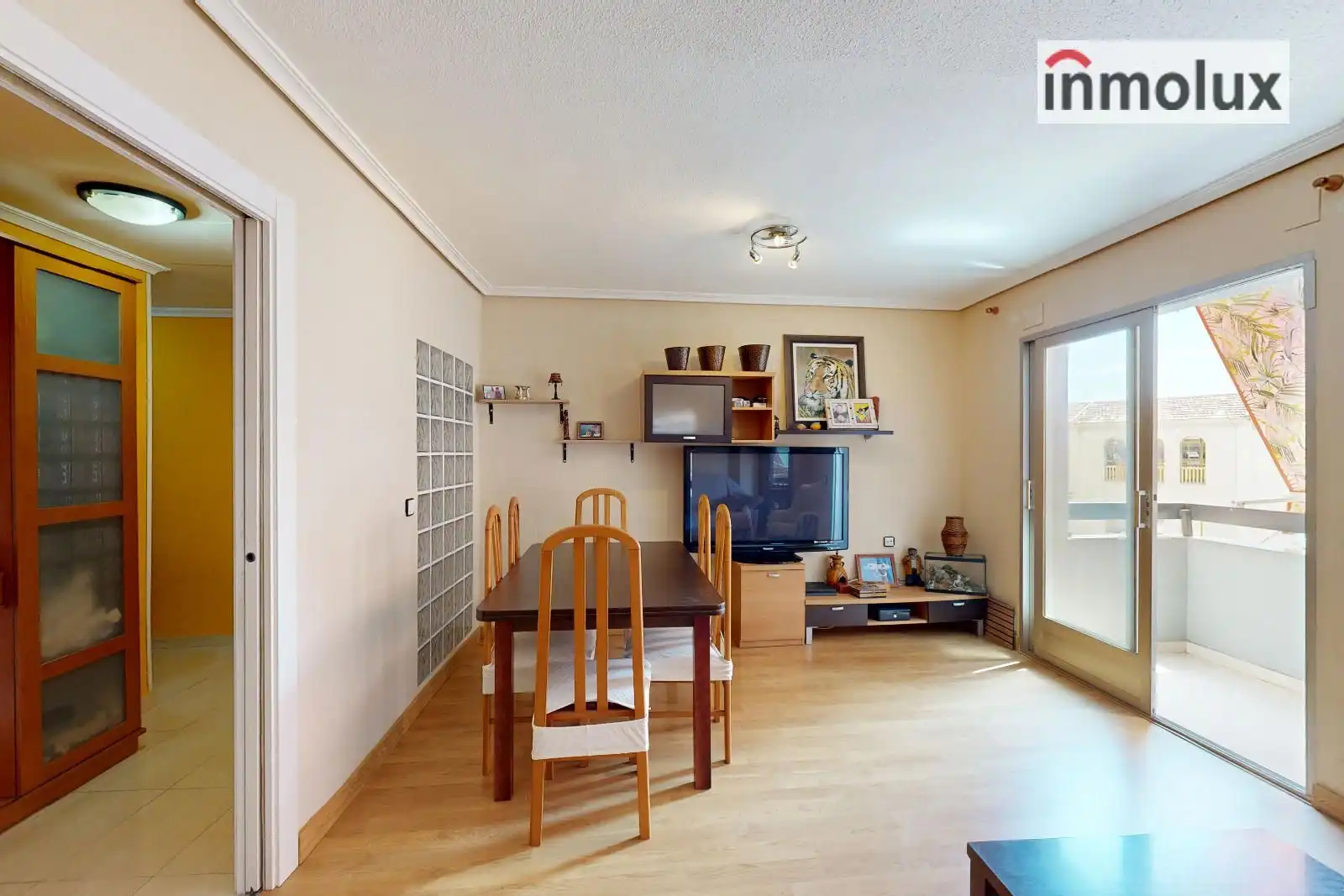 Sala de estar de Piso en venta en Alicante / Alacant con Calefacción, Terraza y Alarma