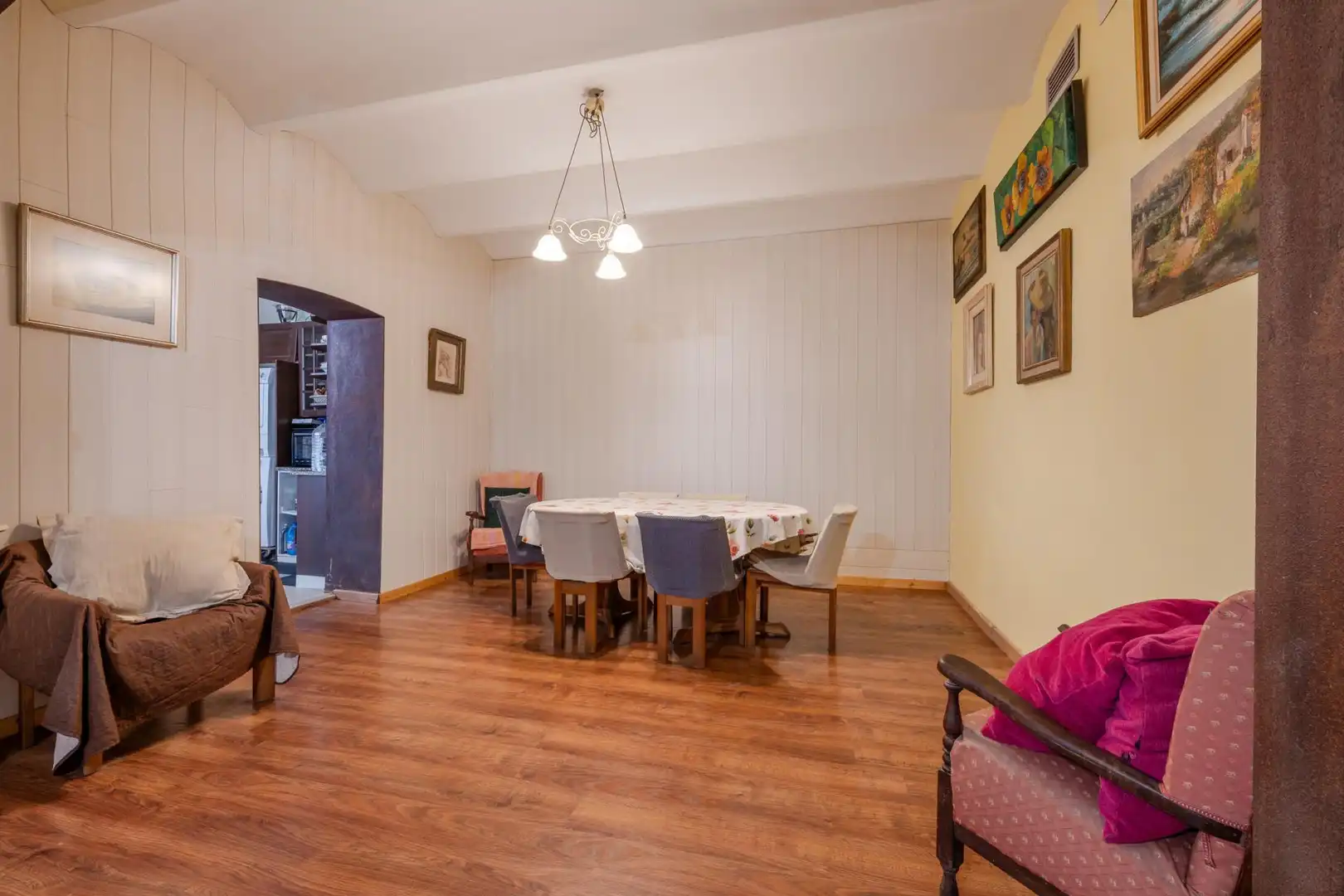 Comedor de Piso en venta en Girona con Parquet