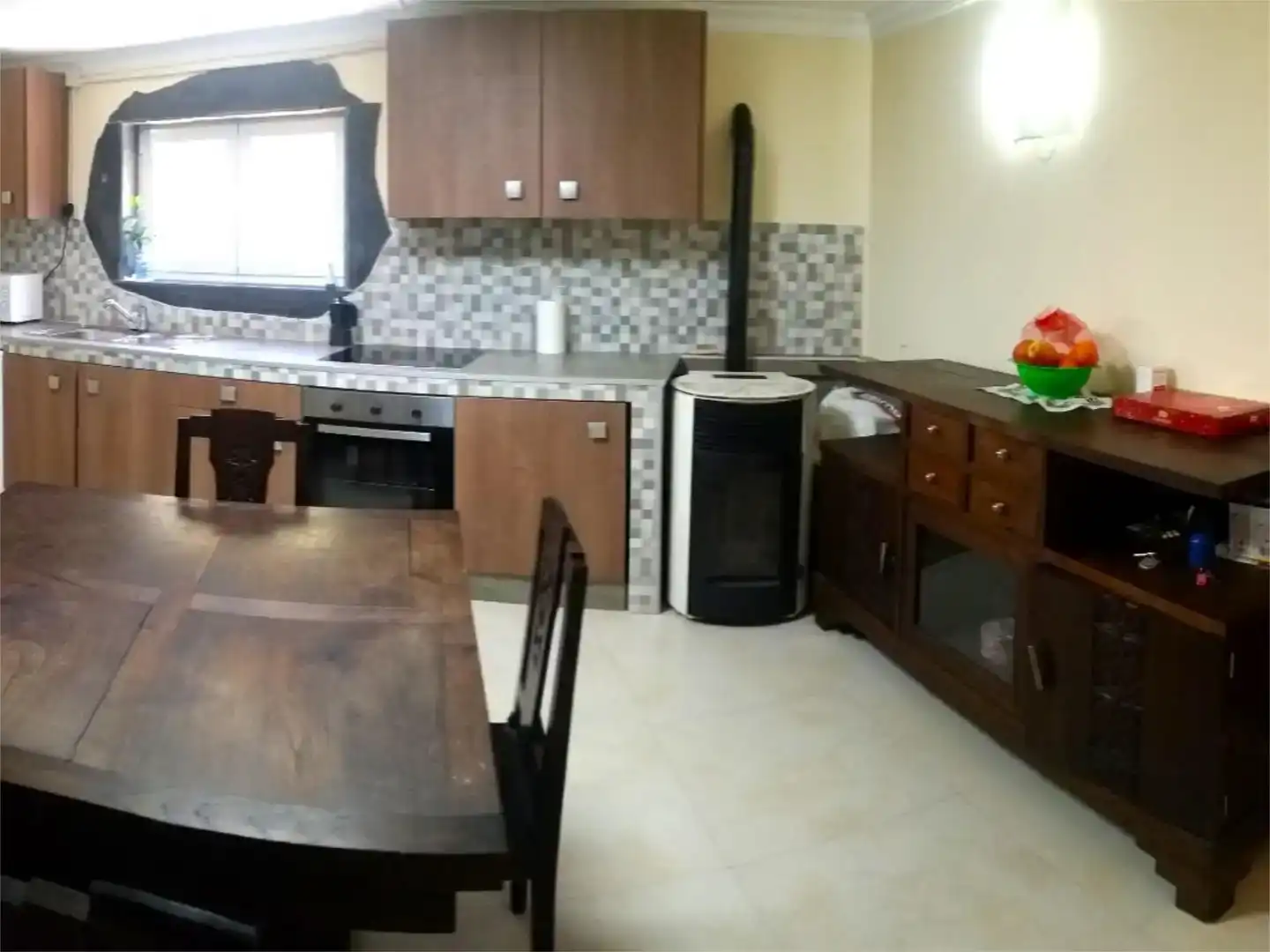Cuina de Casa o xalet en venda en Coaña amb Aire condicionat i Balcó