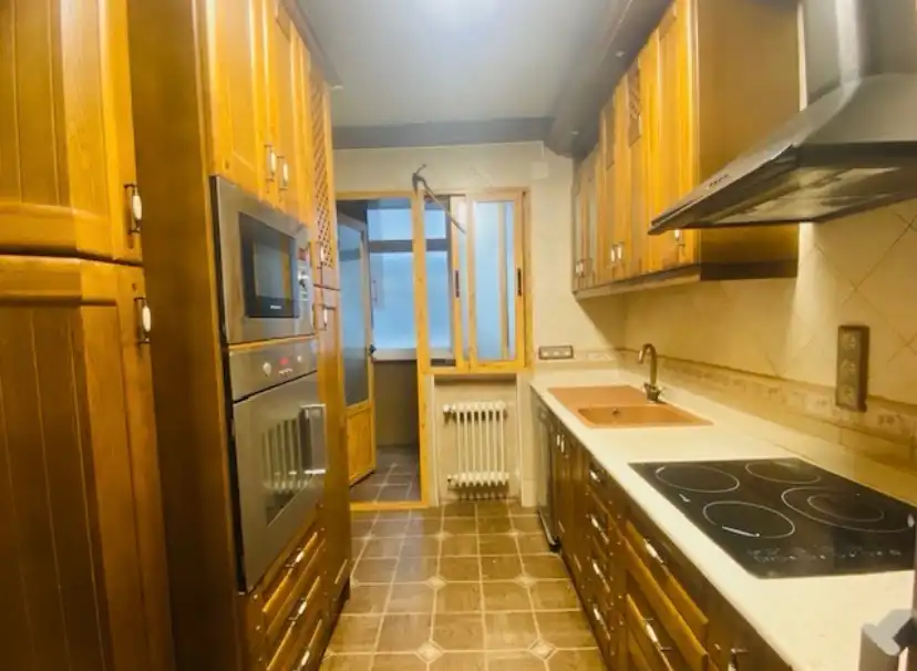 Kitchen of Flat for rent in Ciudad Real  with Air Conditioner, Heating and Furnished