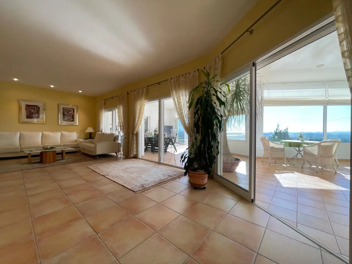 Living room of Houses for sale in Vinaròs  with Air Conditioner, Terrace and Furnished