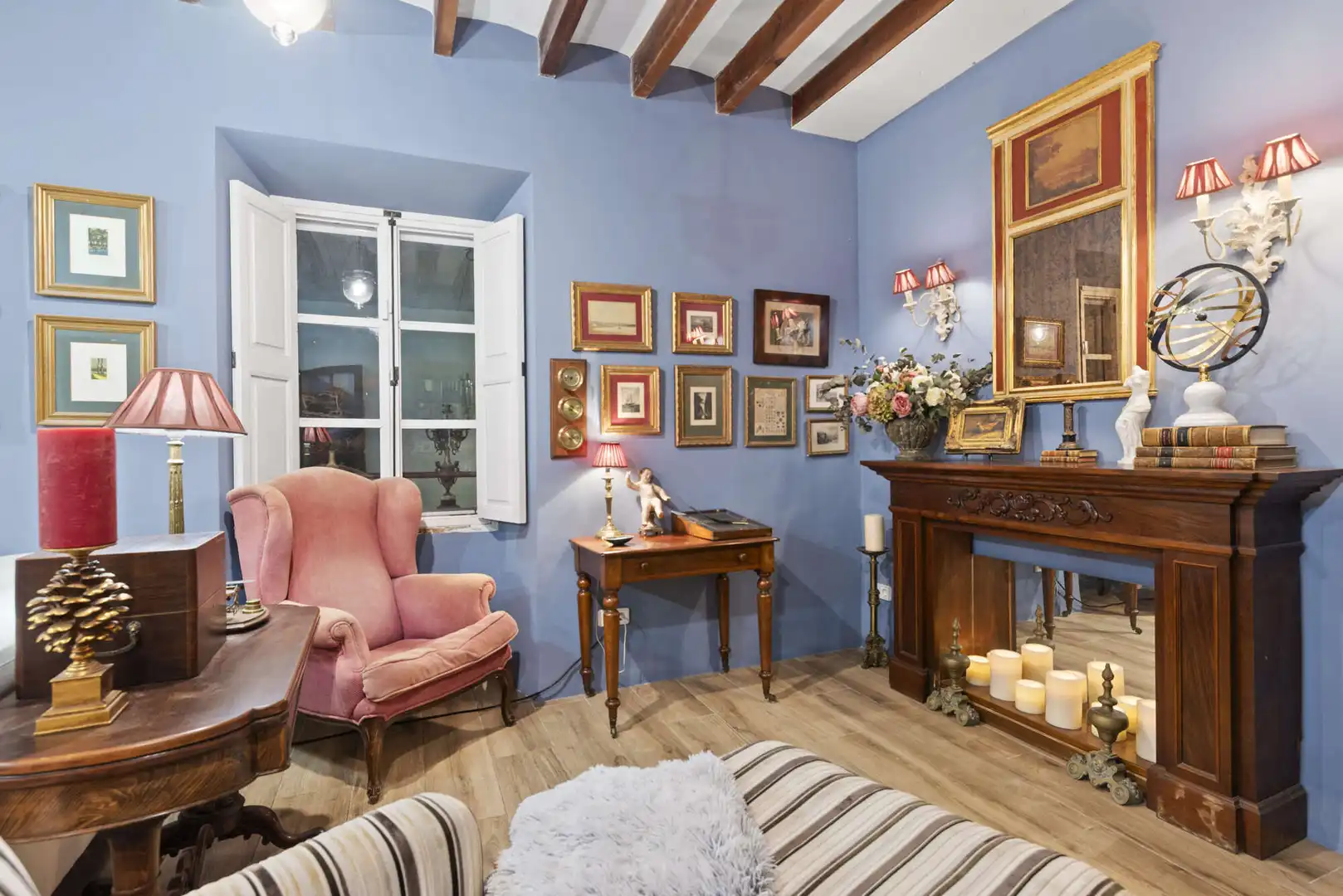 Sala de estar de Casa o chalet en venta en  Palma de Mallorca con Aire acondicionado, Terraza y Amueblado