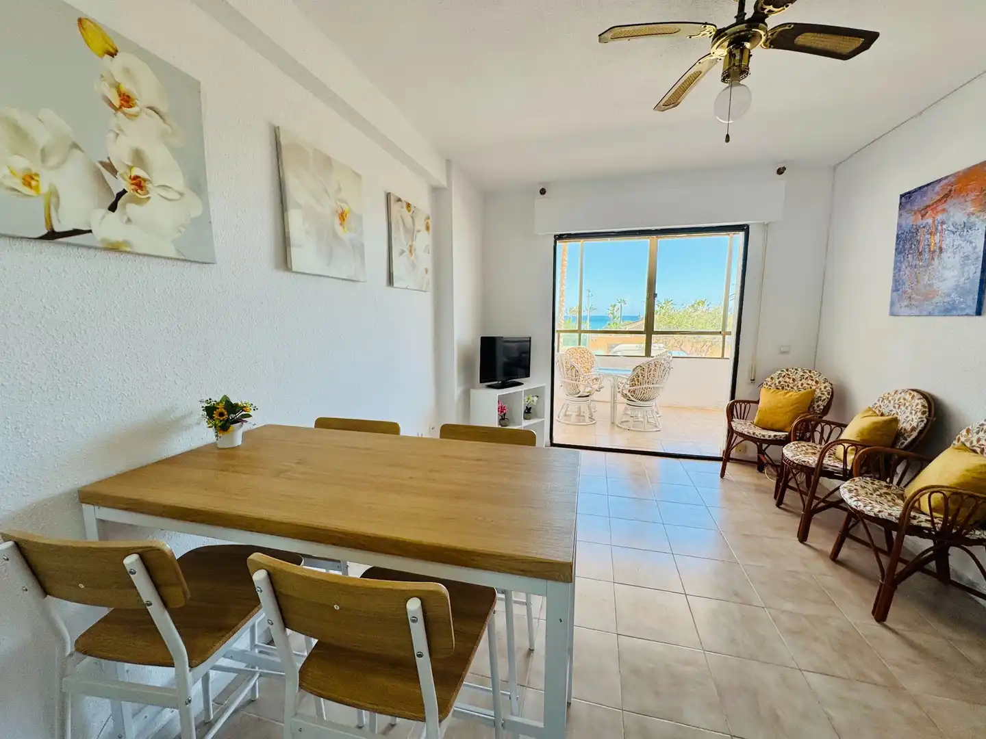 Dining room of Apartments for sale in Torrevieja  with Heating, Terrace and Furnished