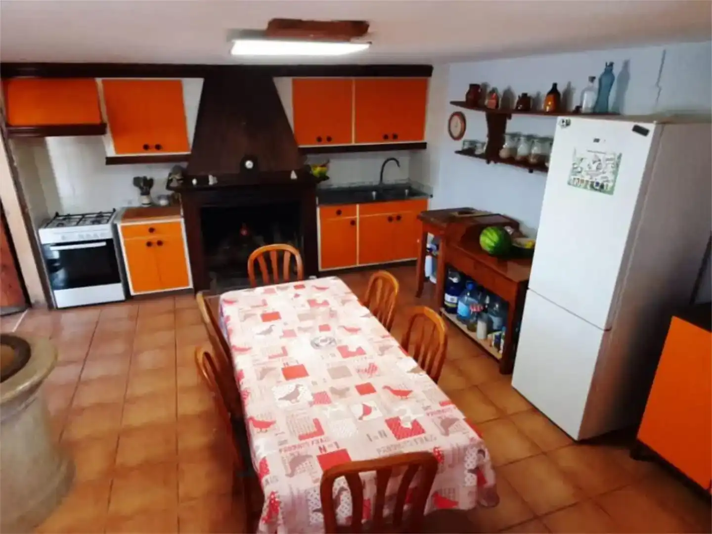 Kitchen of Flat for rent in Montuïri  with Private garden, Parquet flooring and Storage room