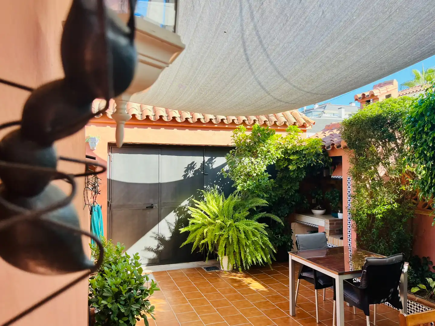 Terraza de Casa o chalet en venta en Fuengirola con Aire acondicionado, Jardín privado y Terraza