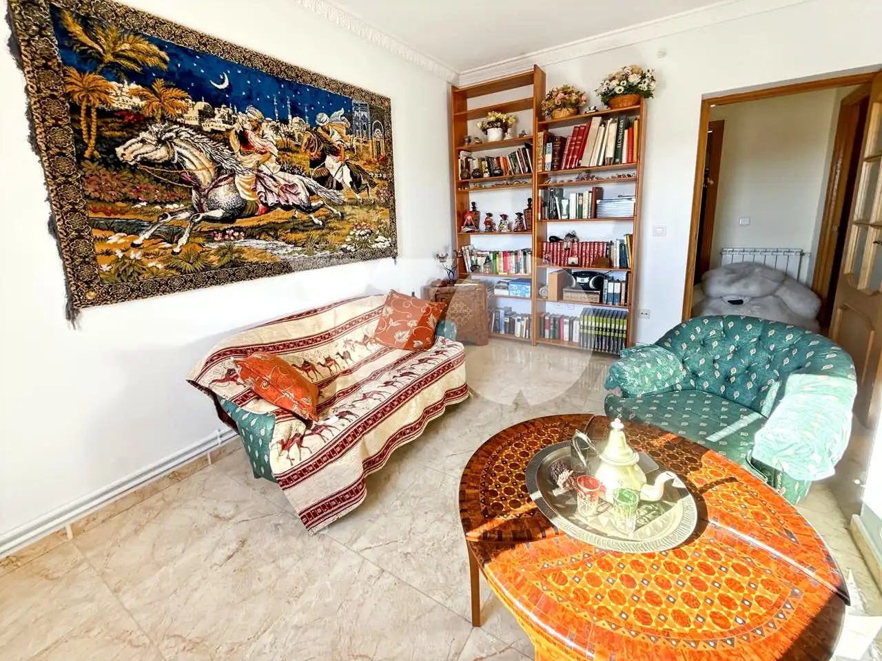 Sala de estar de Casa o chalet en venta en Ribatejada con Jardín privado, Terraza y Piscina