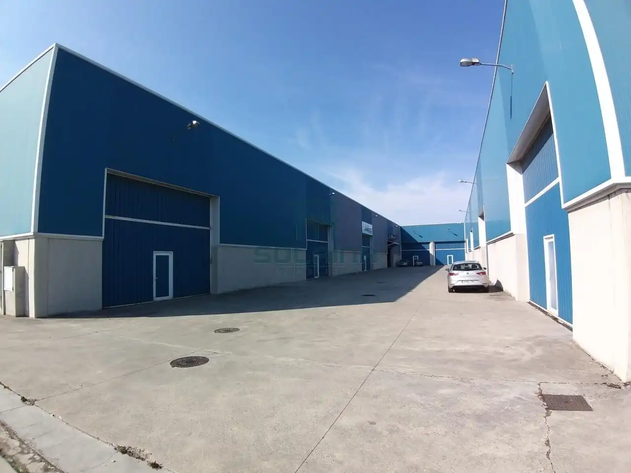 Exterior view of Industrial buildings for rent in San Cibrao das Viñas
