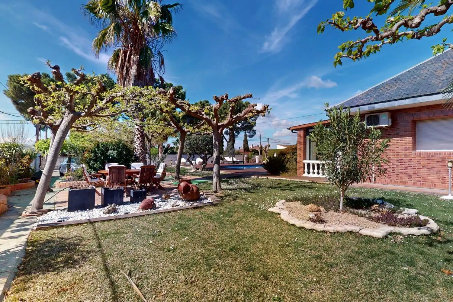 Jardín de Casa o chalet en venta en Alfajarín con Calefacción, Jardín privado y Terraza