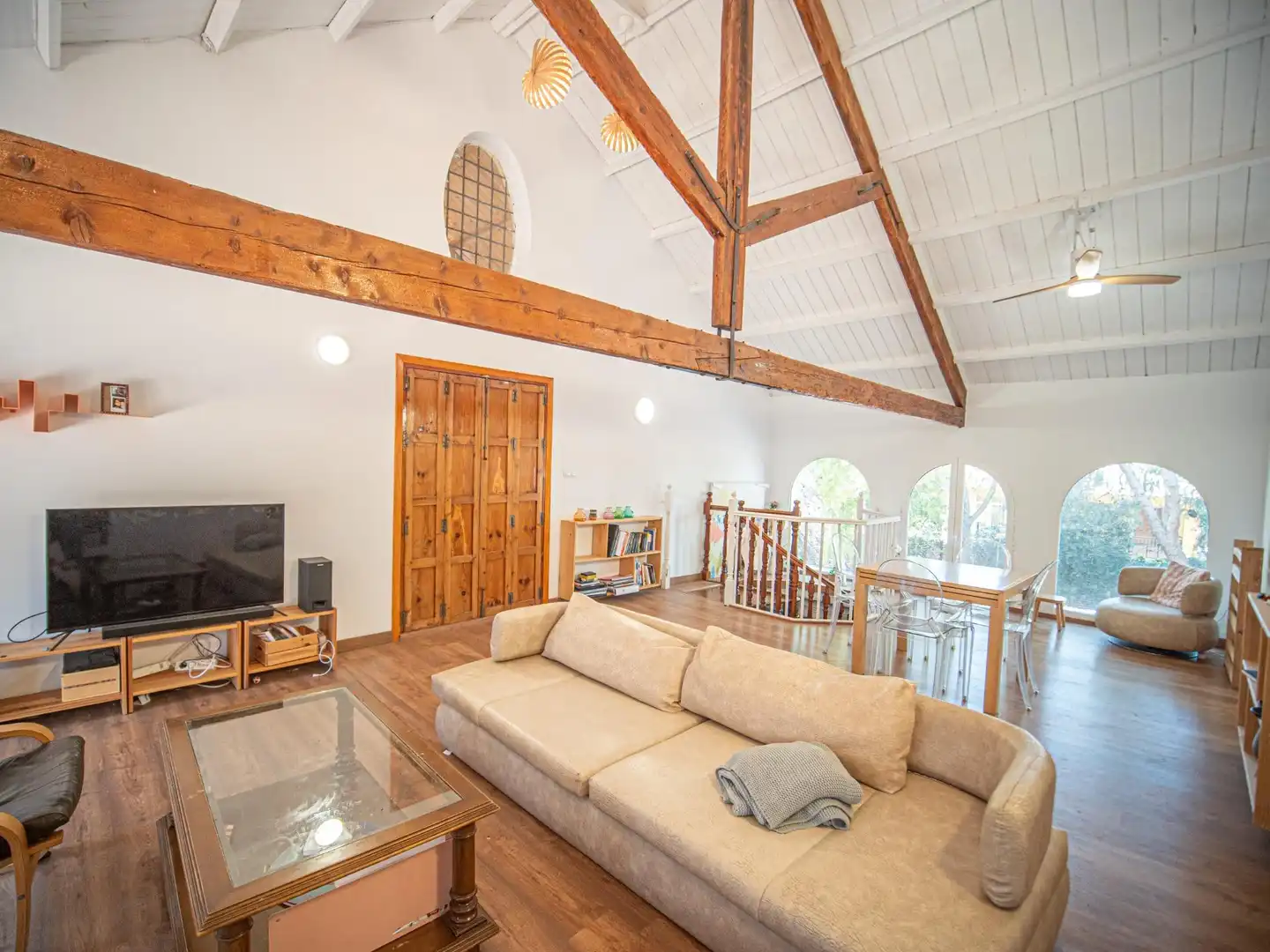 Living room of Houses for sale in Murcia  with Air Conditioner, Private garden and Terrace