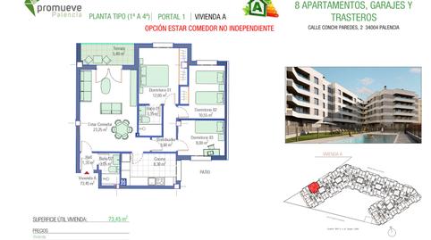 Photo 3 of Flat for sale in Calle Conchi Paredes, 2, San Antonio, Palencia