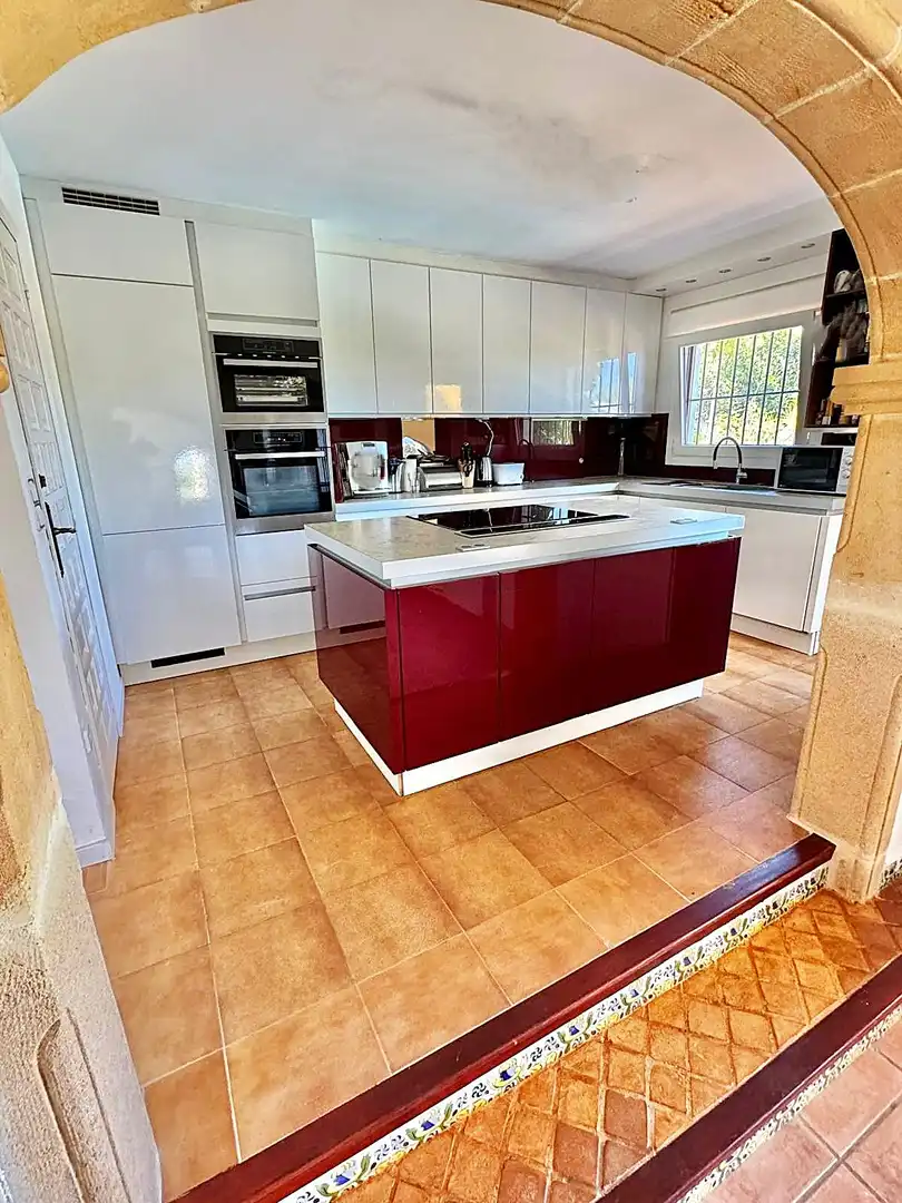 Kitchen of Houses for sale in Jávea / Xàbia  with Air Conditioner and Private garden