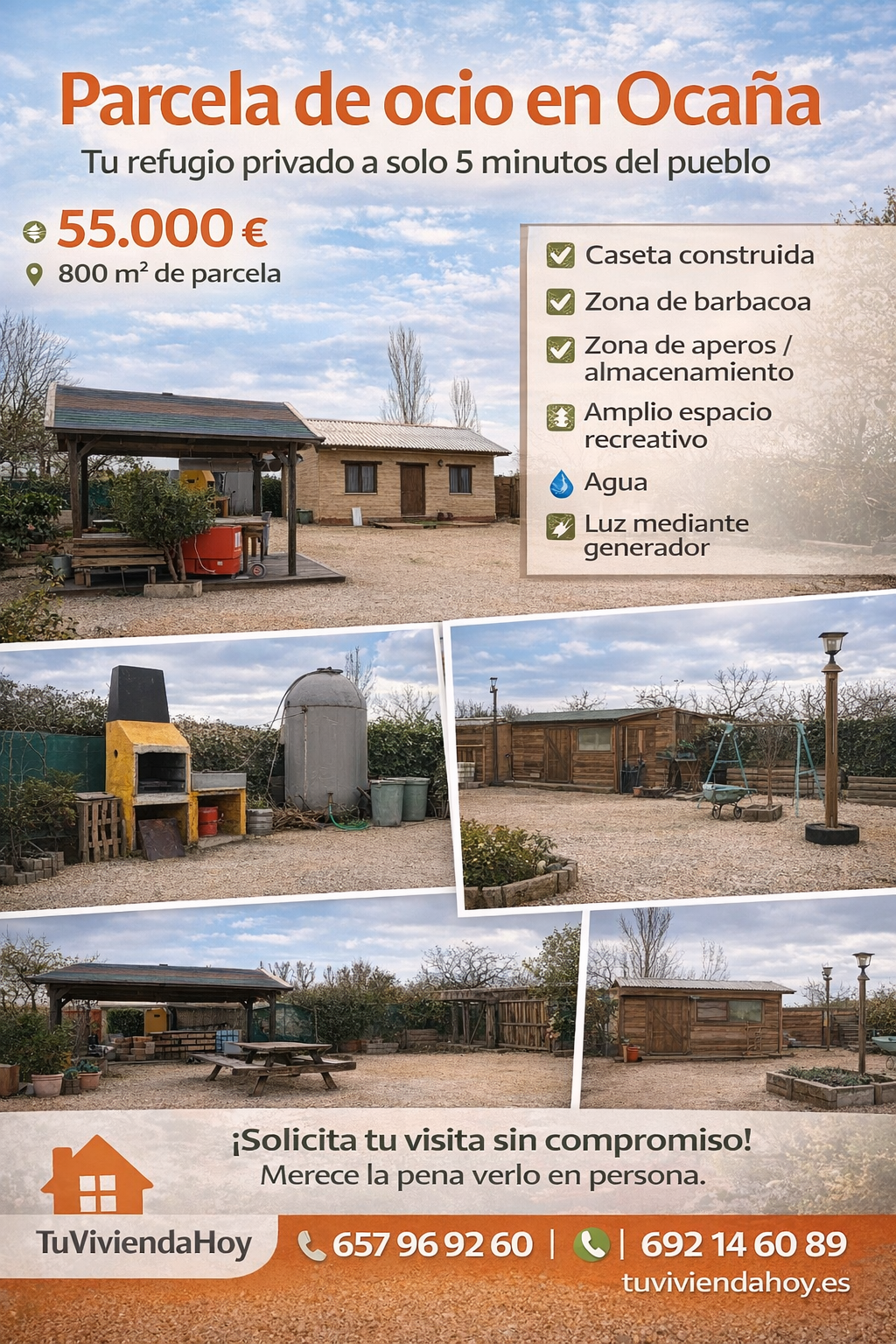 Jardí de Casa o xalet en venda en Ocaña