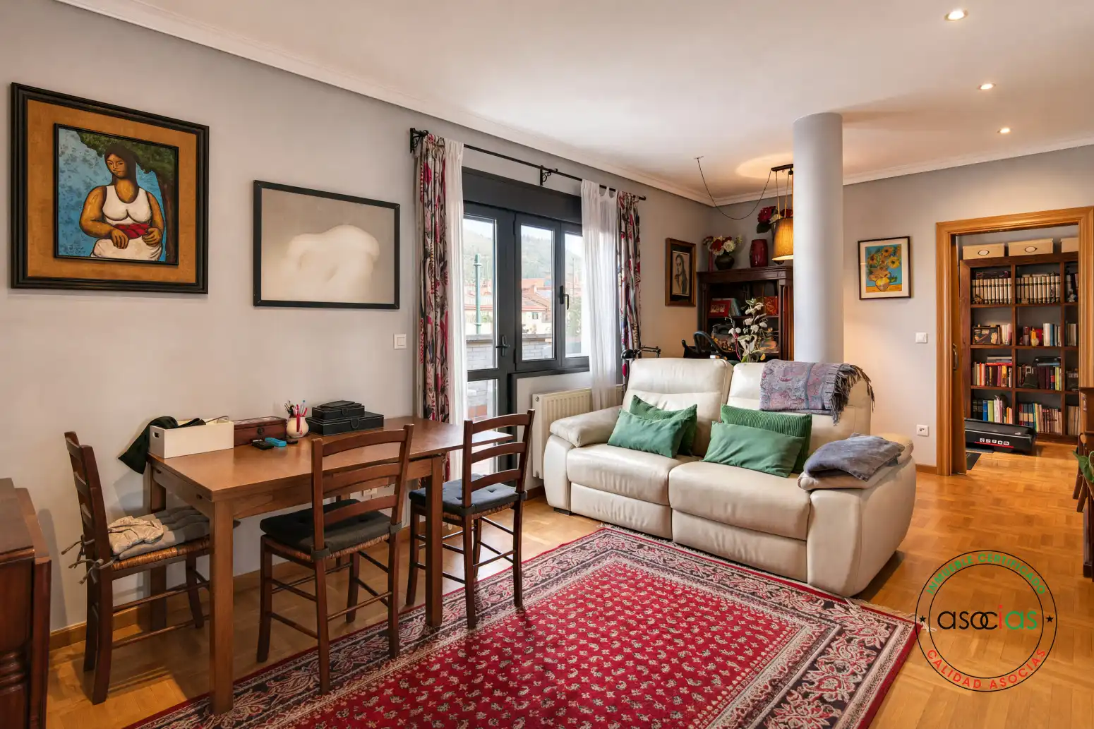 Sala de estar de Piso en venta en Vallobín - La Florida