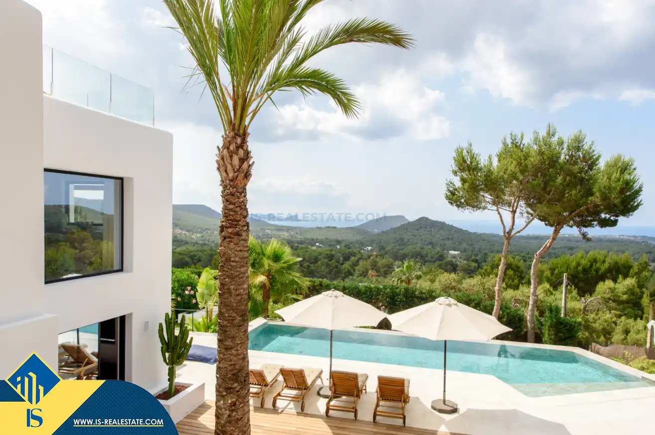 Vista exterior de Casa o chalet en venta en Sant Josep de sa Talaia con Aire acondicionado, Calefacción y Jardín privado