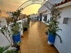 Terrace of Attic for sale in  Valencia Capital  with Air Conditioner, Terrace and Furnished