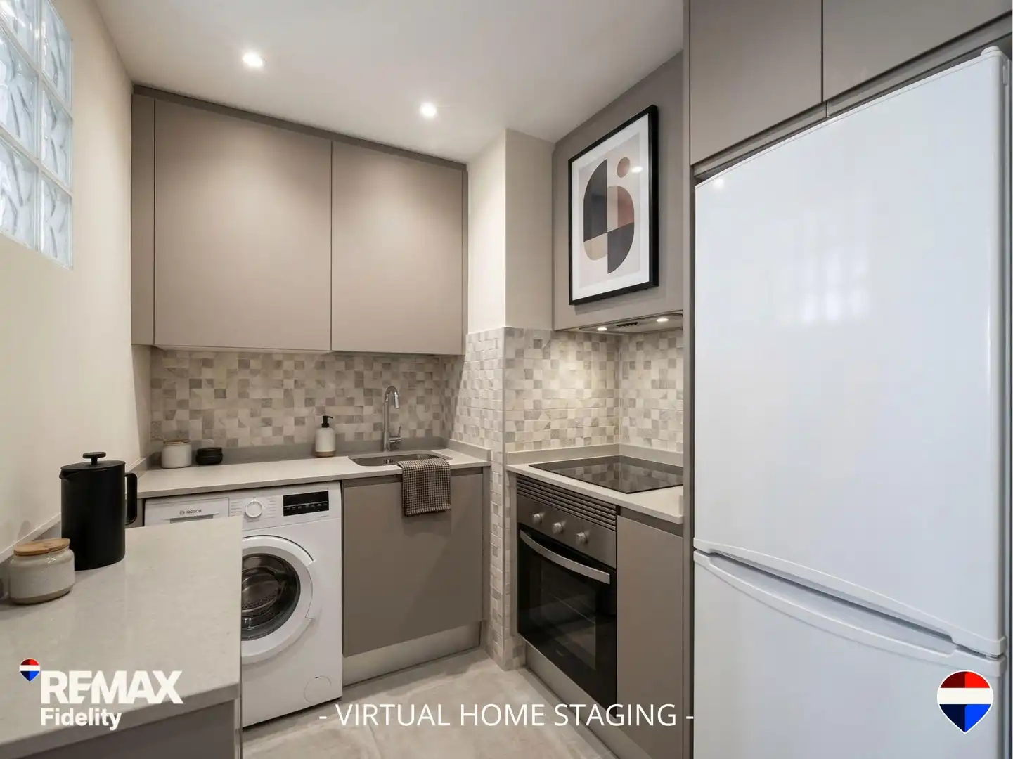 Kitchen of Flat for sale in Madrid  with Balcony