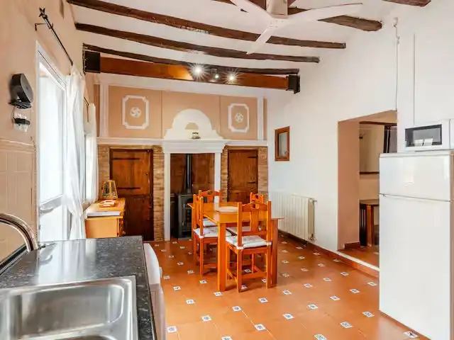 Kitchen of Flat for rent in Algar de Palància  with Heating, Terrace and Furnished
